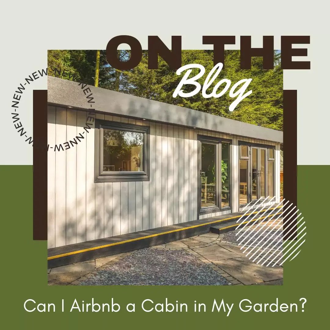 can I air bnb a cabin in my garden blog