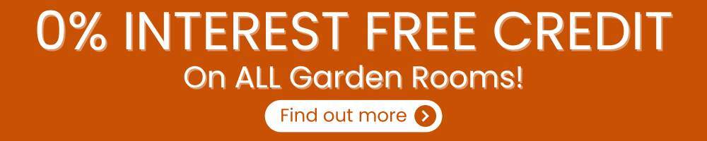 interest free credit garden rooms