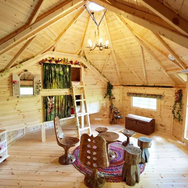 Cabin Master Arctic Cabins Camping and Glamping Airbnb composite internal view aesthetic home interior design reindeer Christmas