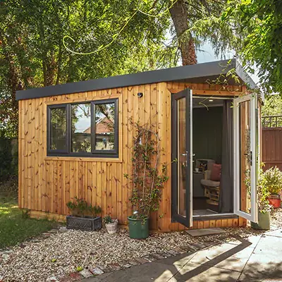 corner garden room