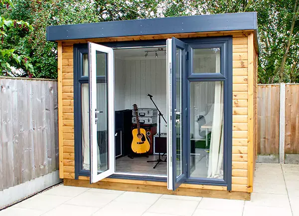 small music studio for the garden