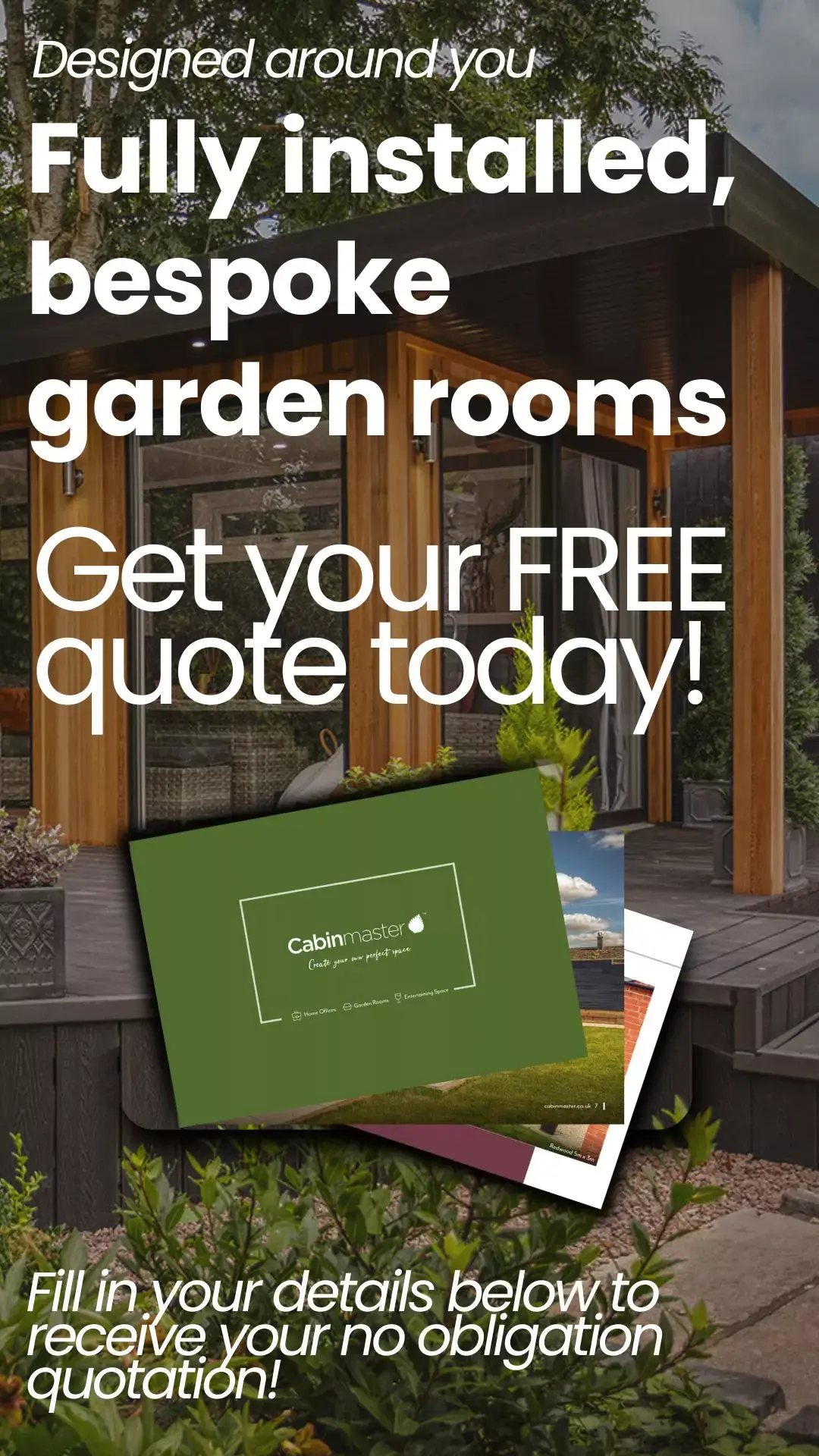 garden room quote request