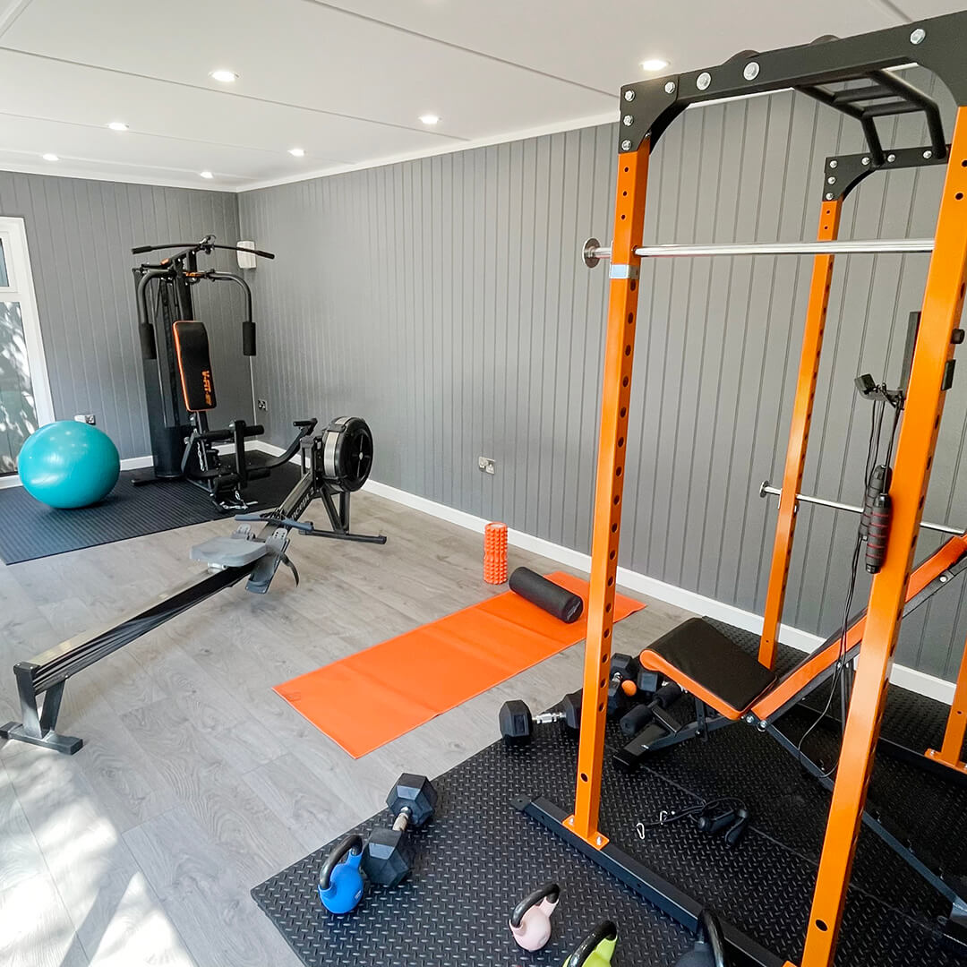 Garden Gym Room | Office Gym & Home Yoga Studio | Cabin Master